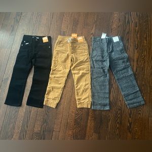 A batch of boys Gymboree NWT long pants
